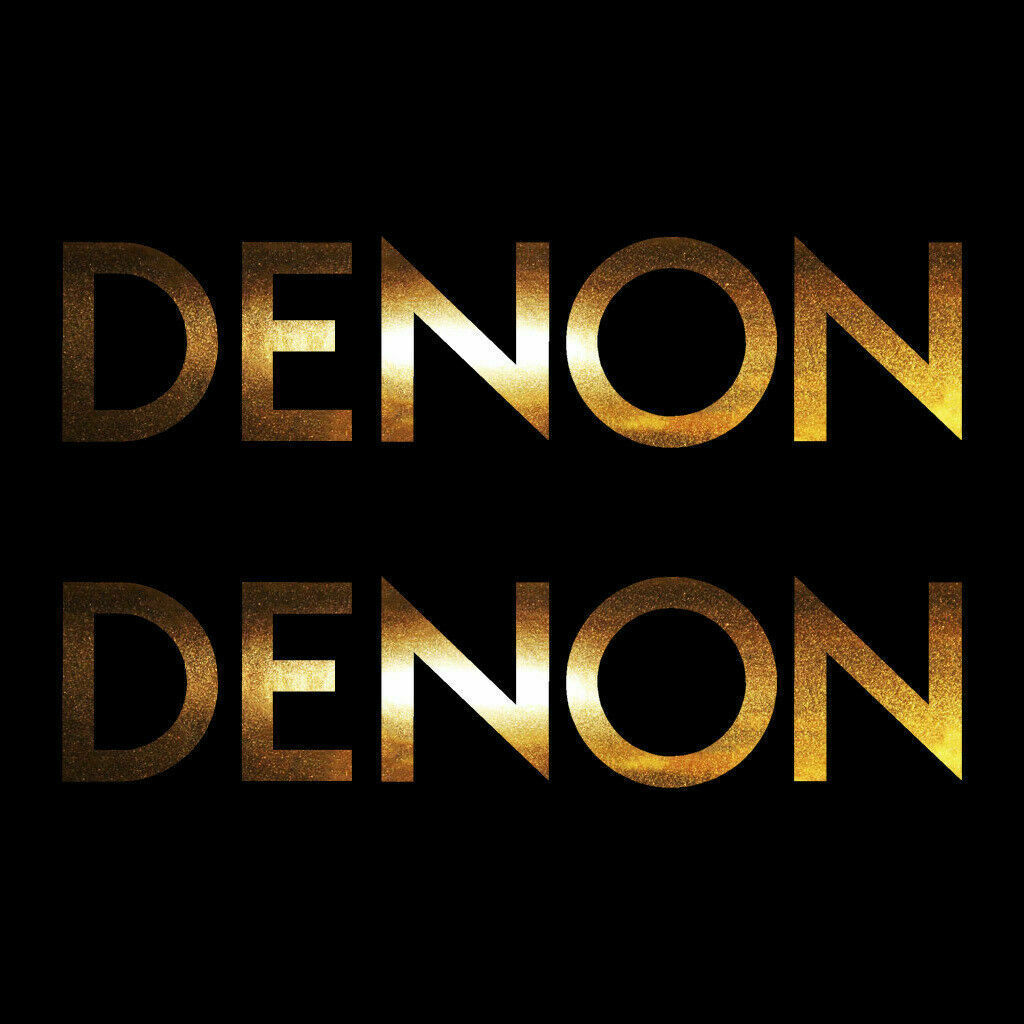 Denon Sticker Decals (not printed)