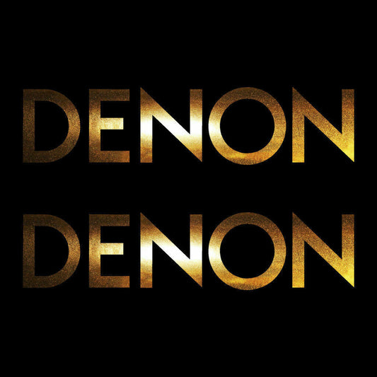 Denon Sticker Decals (not printed)