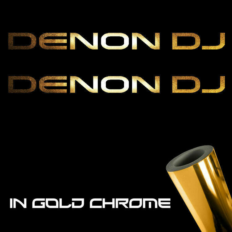 Denon DJ Sticker Decals (not printed)