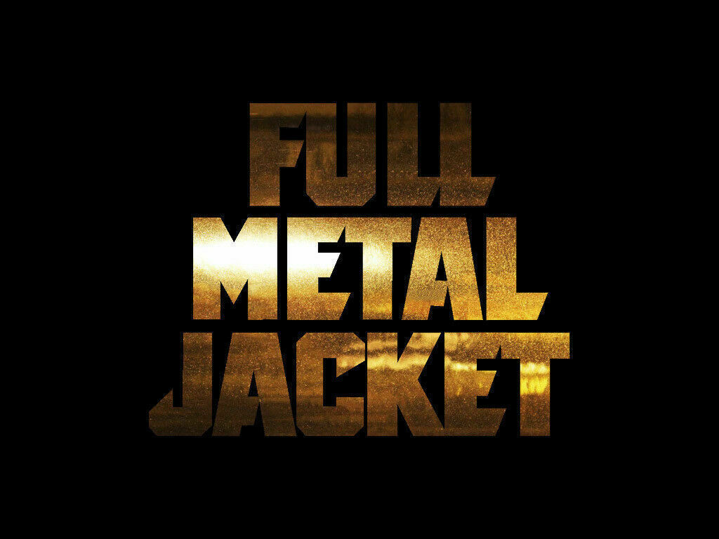 Full Metal Jacket Sticker Decals (not printed)