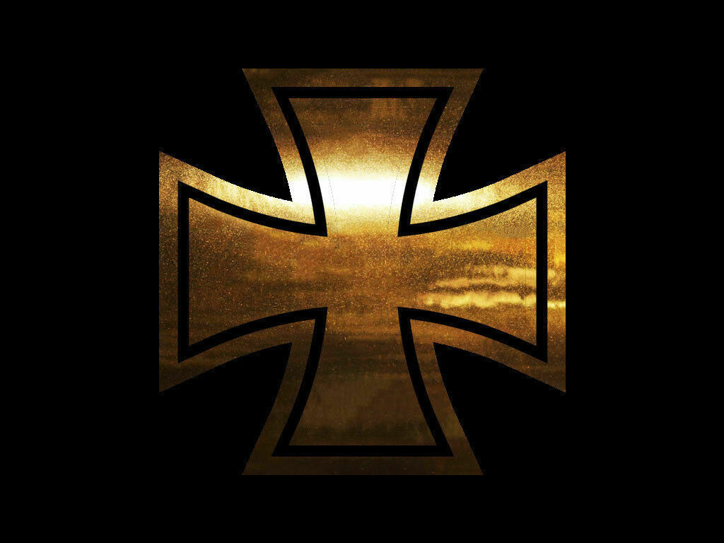 German Cross Sticker Decals (not printed)