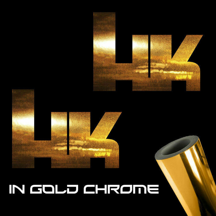 HK Heckler & Koch Sticker Decals (not printed)