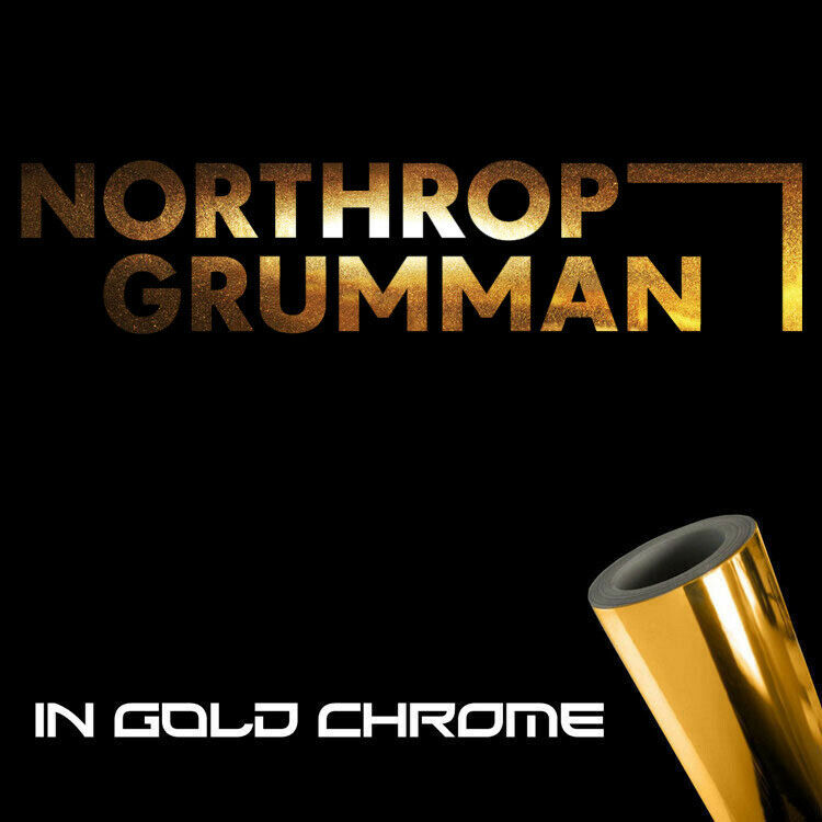 Northrop Grumman Sticker Decals (not printed)