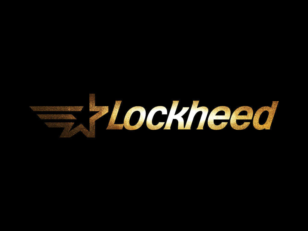 Lockheed Martin Classic Sticker Decals (not printed)