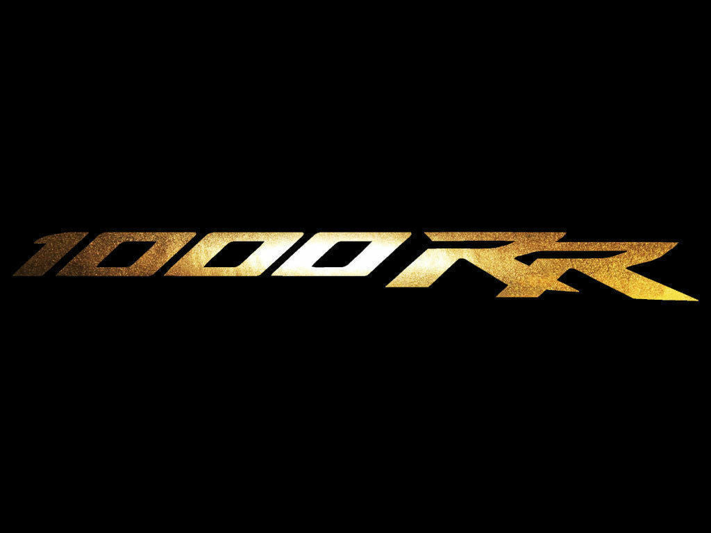 Honda Bikes Gold Chrome Sticker Decals (not printed)