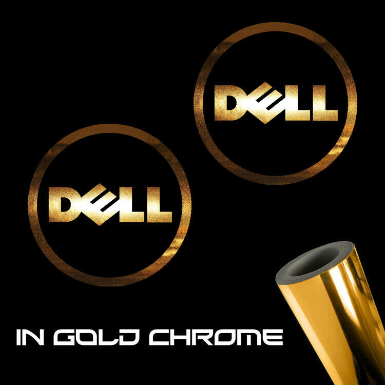 Dell Gold Decals (not printed)