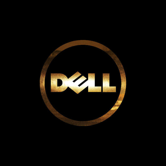 Dell Gold Decals | Circle