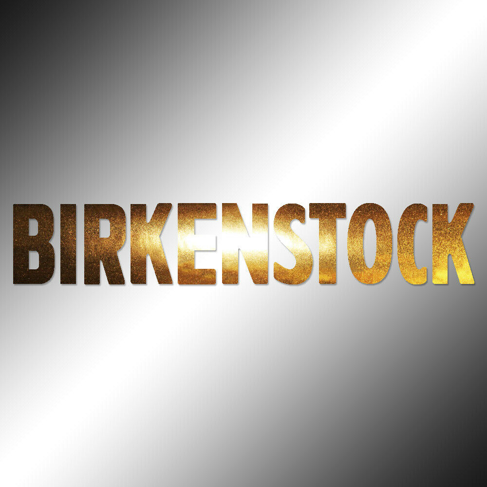 Birkenstock Sticker Decals (not printed)