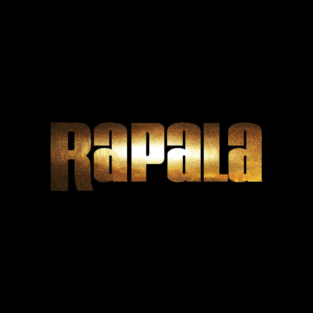 Rapala Gold Chrome Sticker Decals (not printed)