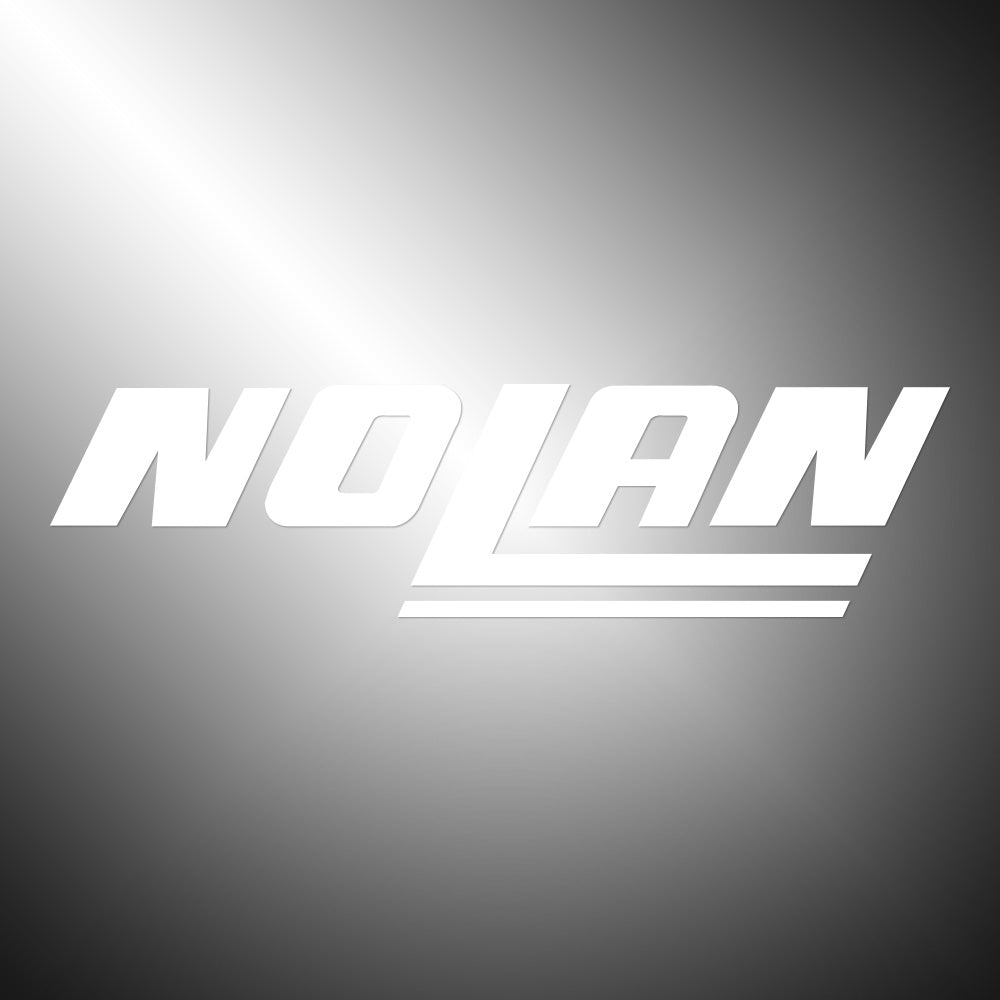 Nolan Helmets Sticker Decals (die cut not printed)