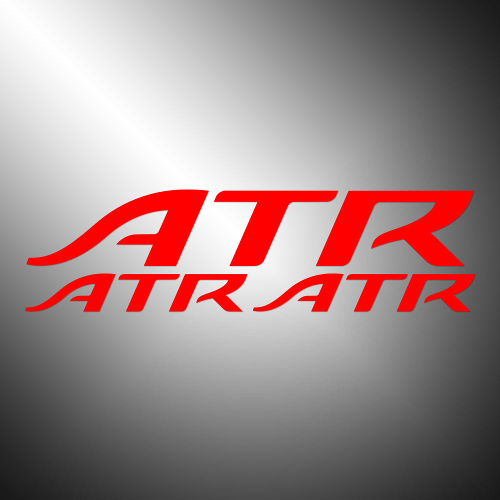 ATR Plane 3X Sticker Decals (not printed)