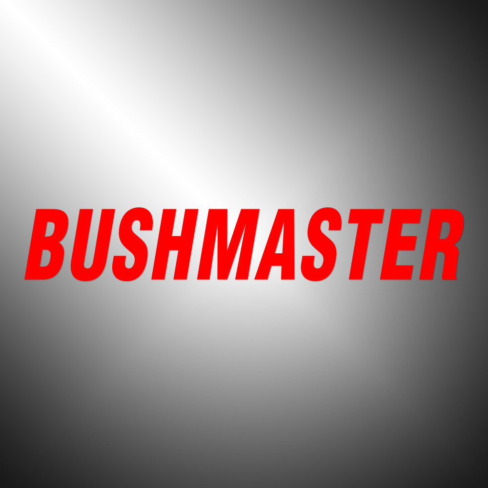 Bushmaster Sticker Decals (not printed)