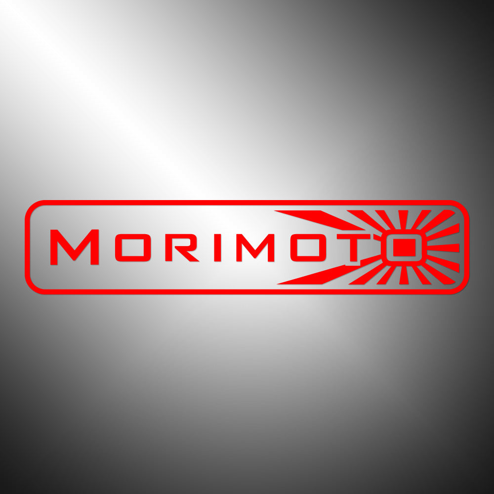 Morimoto Sticker Decals (not printed)