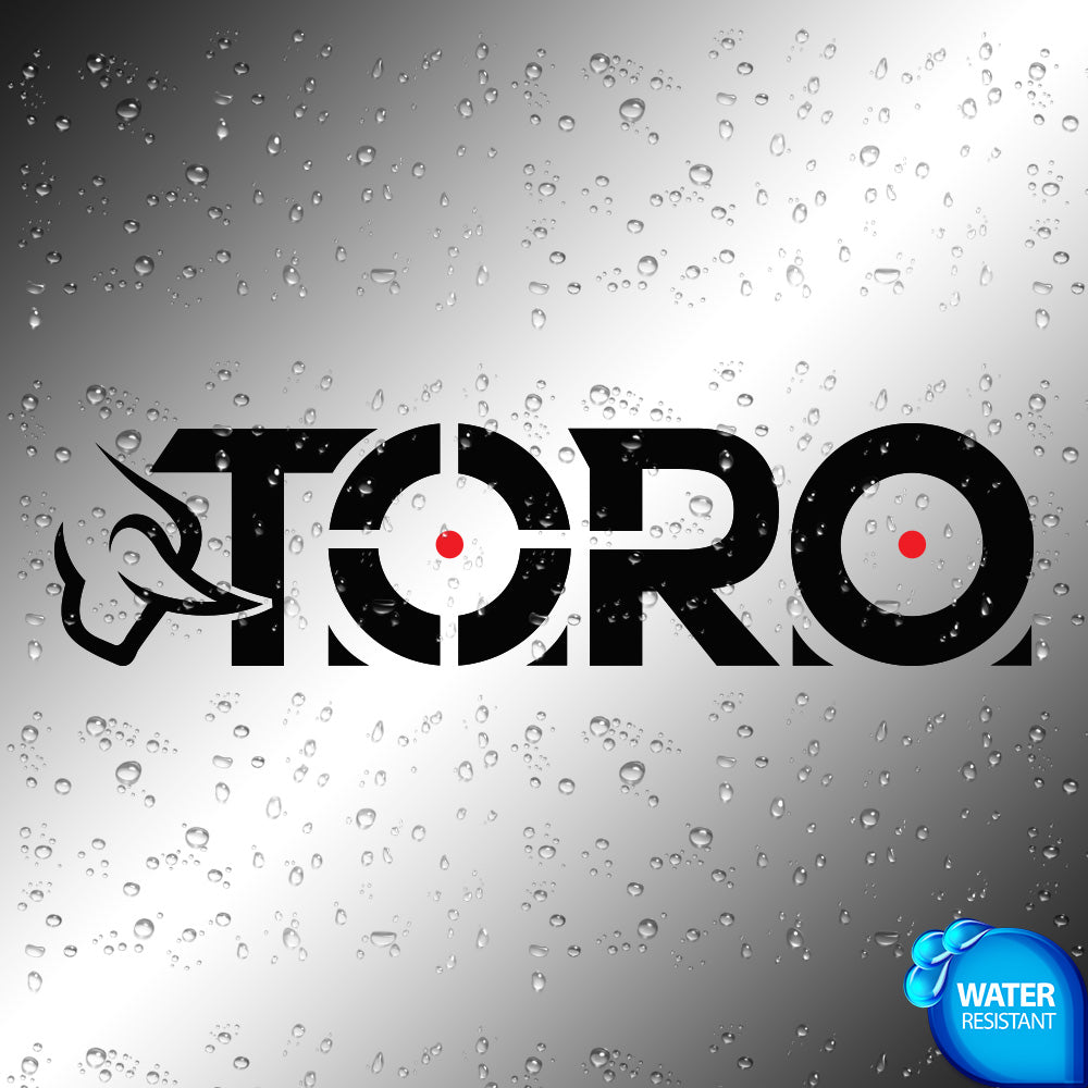 Taurus Toro Optics Sticker Decals (not printed)