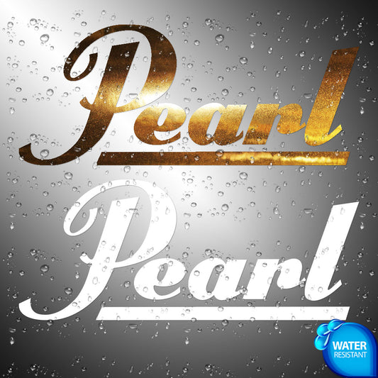 Pearl Drums Sticker Decals (not printed)
