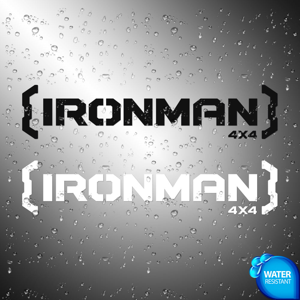 Iron Man Sticker Decals (not printed)
