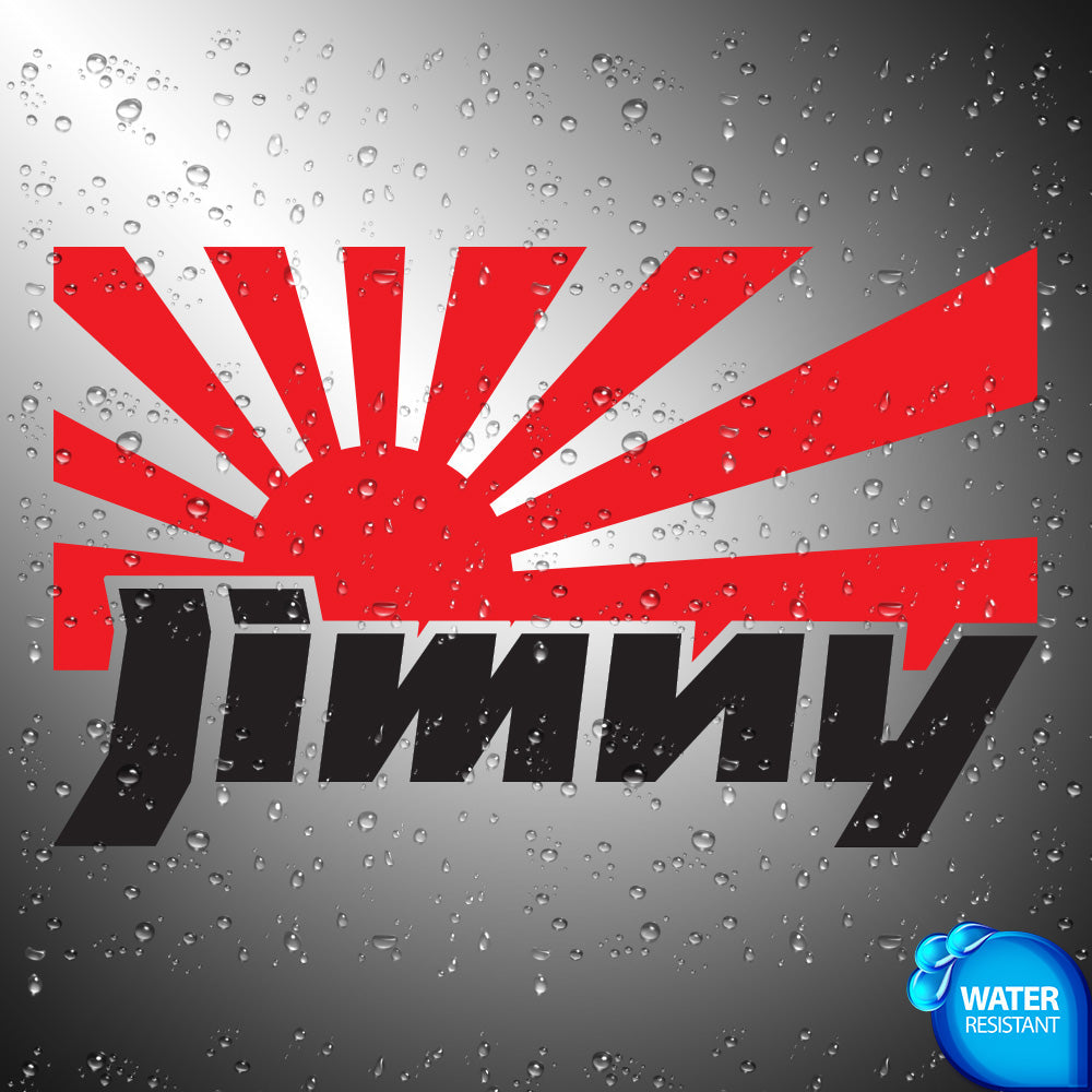 Suzuki Japan Jimny Sticker Decals (not printed)