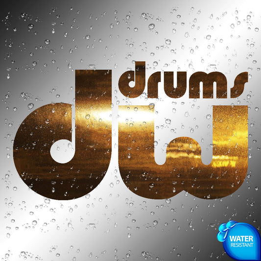 DW Drums Sticker Decals (not printed)