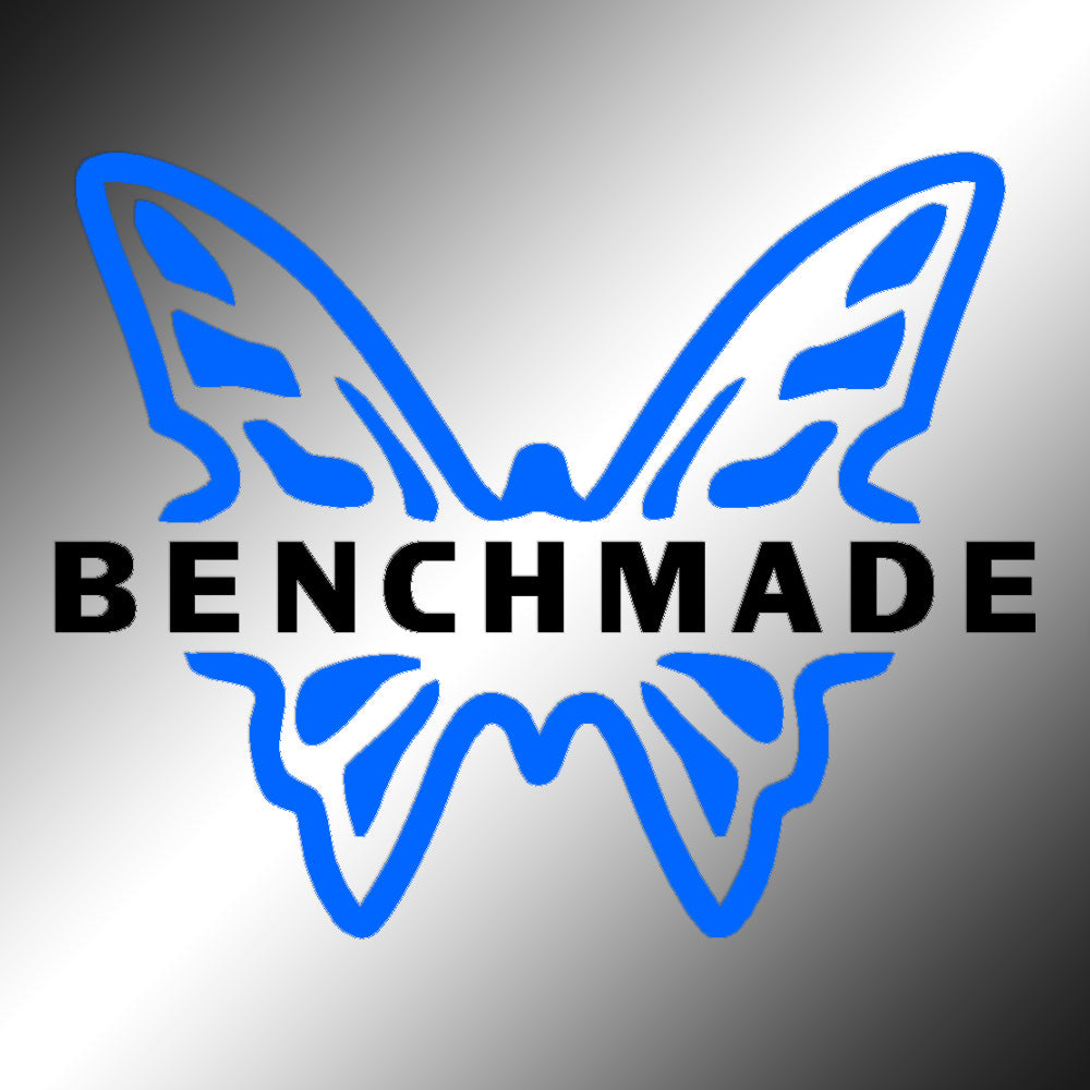 Butterfly knife sticker decal