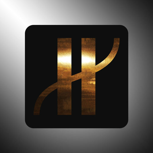 Hublot Badge Sticker Decals (not printed) dual color