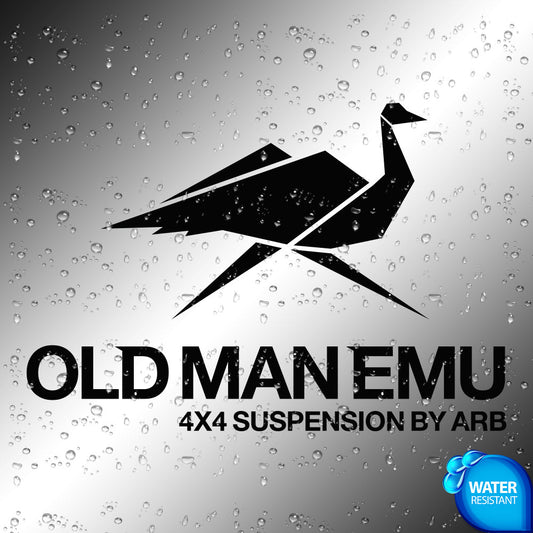 Oldman EMU ARB Sticker Decals (not printed) Large