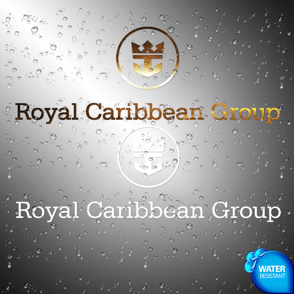 Royal Caribbean Group Sticker Decals (not printed)