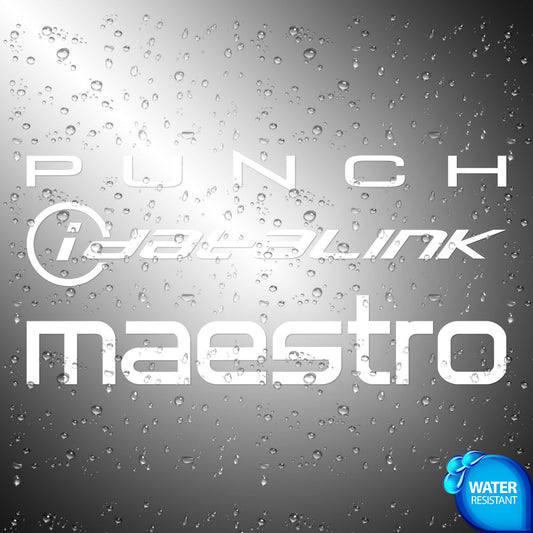 3X Rockford Fosgate Punch datalink Maestro Sticker Decals (not printed)