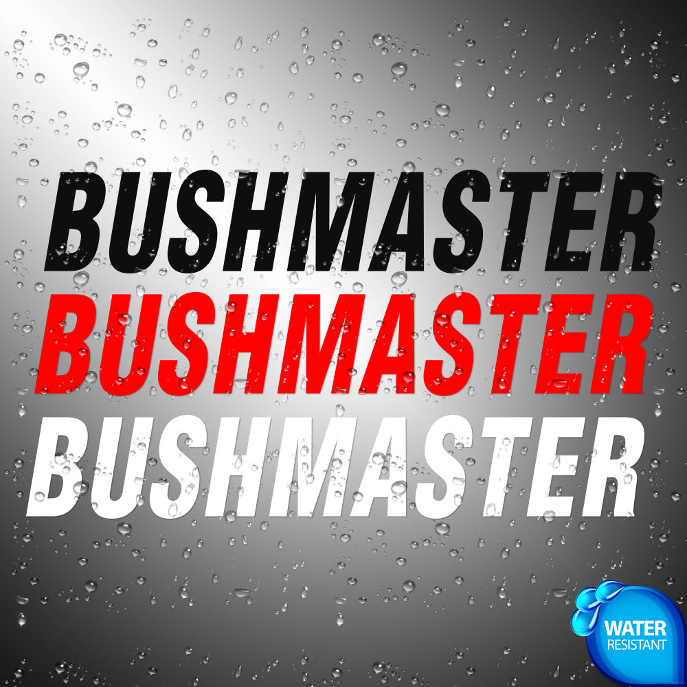 Bushmaster Sticker Decals (not printed)