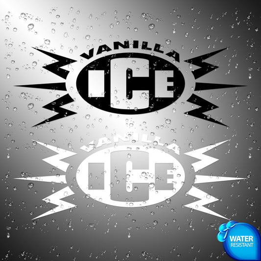 ICE ICE BABY Sticker Decals (not printed)