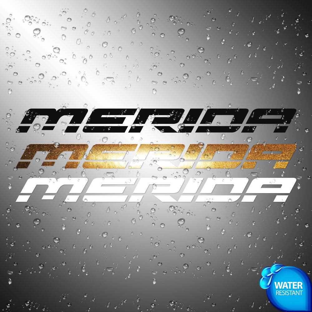 Merida Bikes Sticker Decals (not printed)