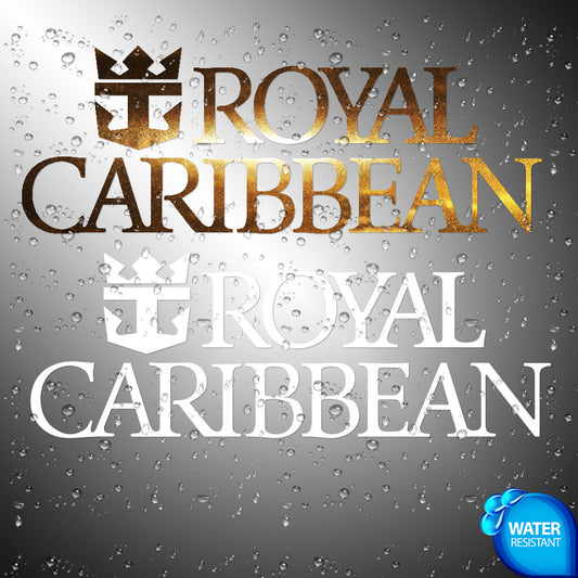 Royal Caribbean Cruise Line Sticker Decals (not printed)
