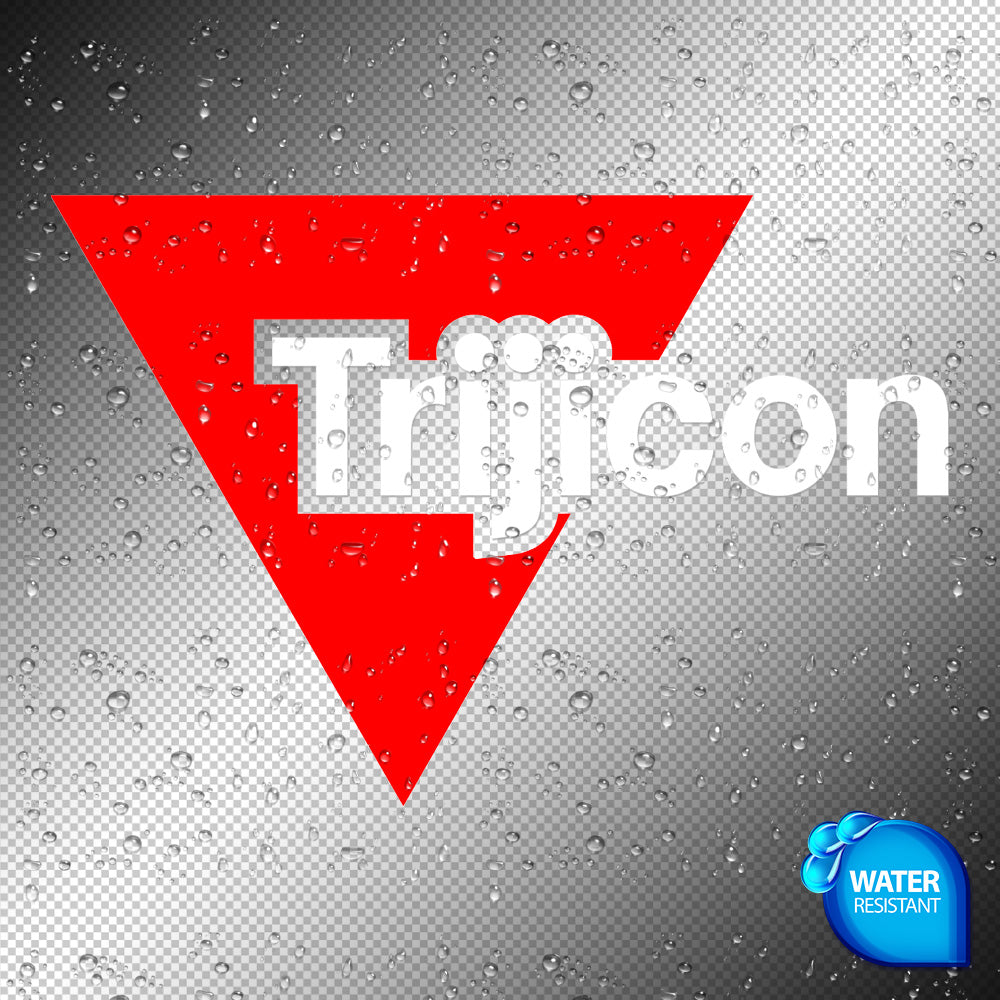 Trijicon 2.0 Sticker Decals (not printed) dual color