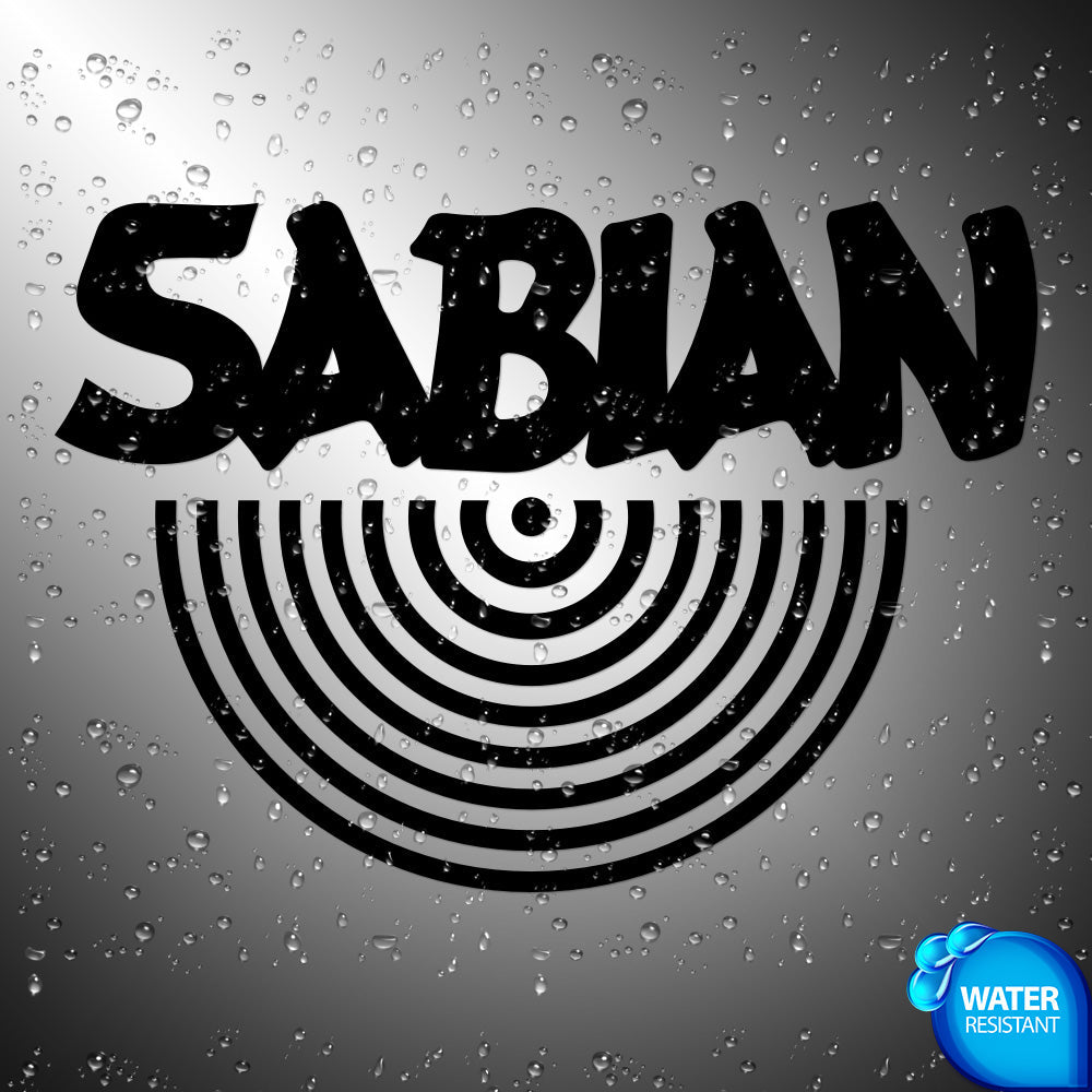 Sabian Sticker Decals (not printed) Cymbals