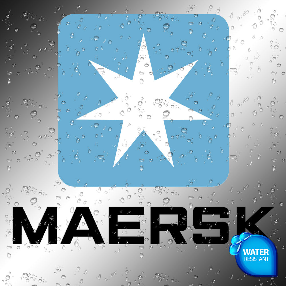 shipping company sticker