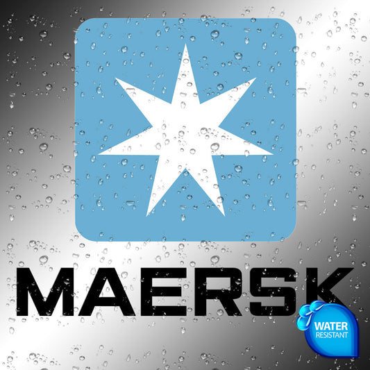 shipping company sticker