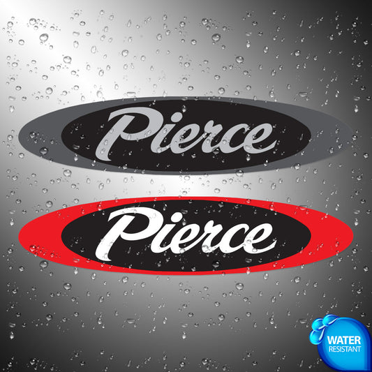Pierce Trucks Sticker Decal (die cut not printed)
