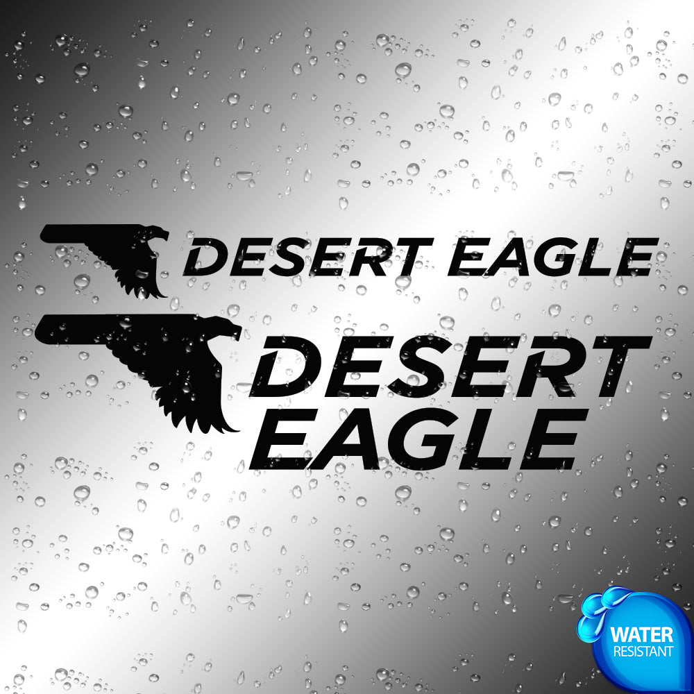 Desert Eagle Sticker Decals (die cut not printed)