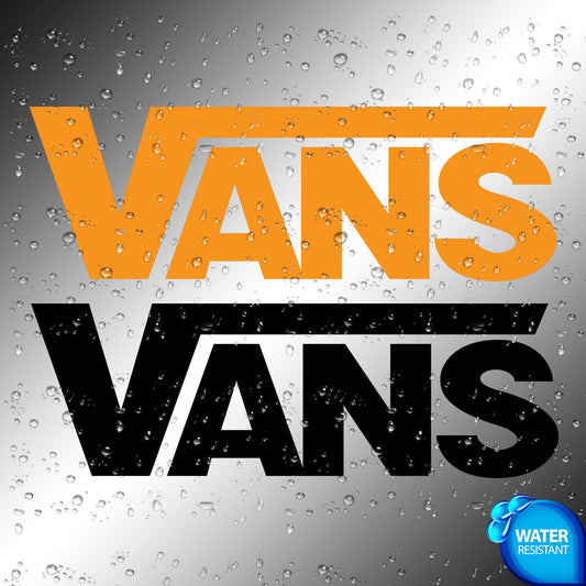 Vans Sticker Decals (not printed)