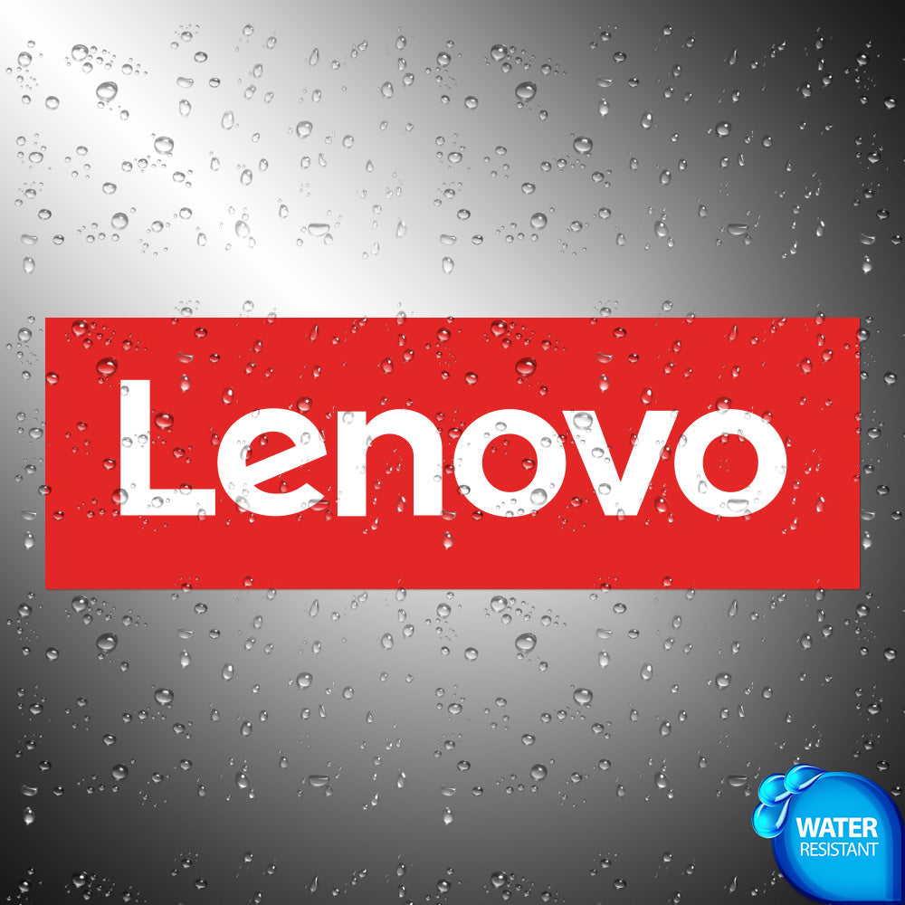 Lenovo Sticker Decals (not printed) dual color