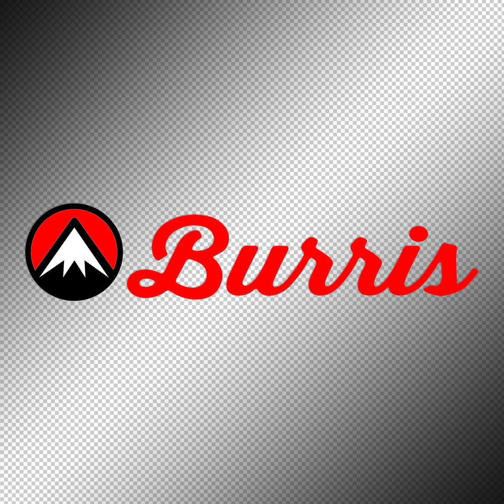Burris optics Sticker Decals (not printed)