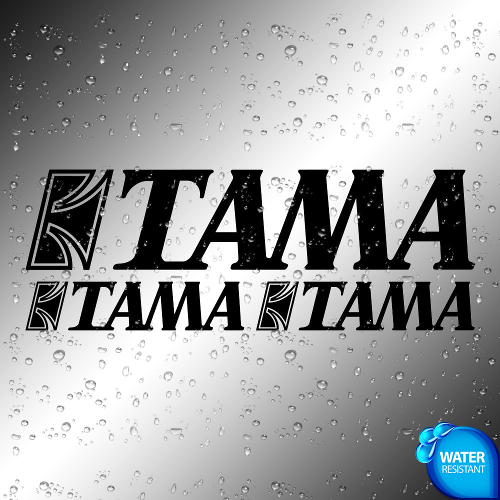 tama drums car decals