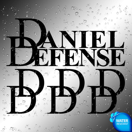 Daniel Defense Sticker Decals (die cut not printed)