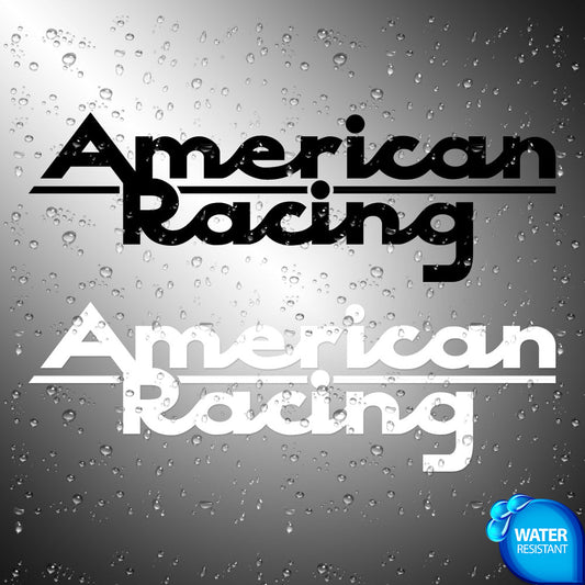 American Racing Sticker Decals (not printed) Wheels