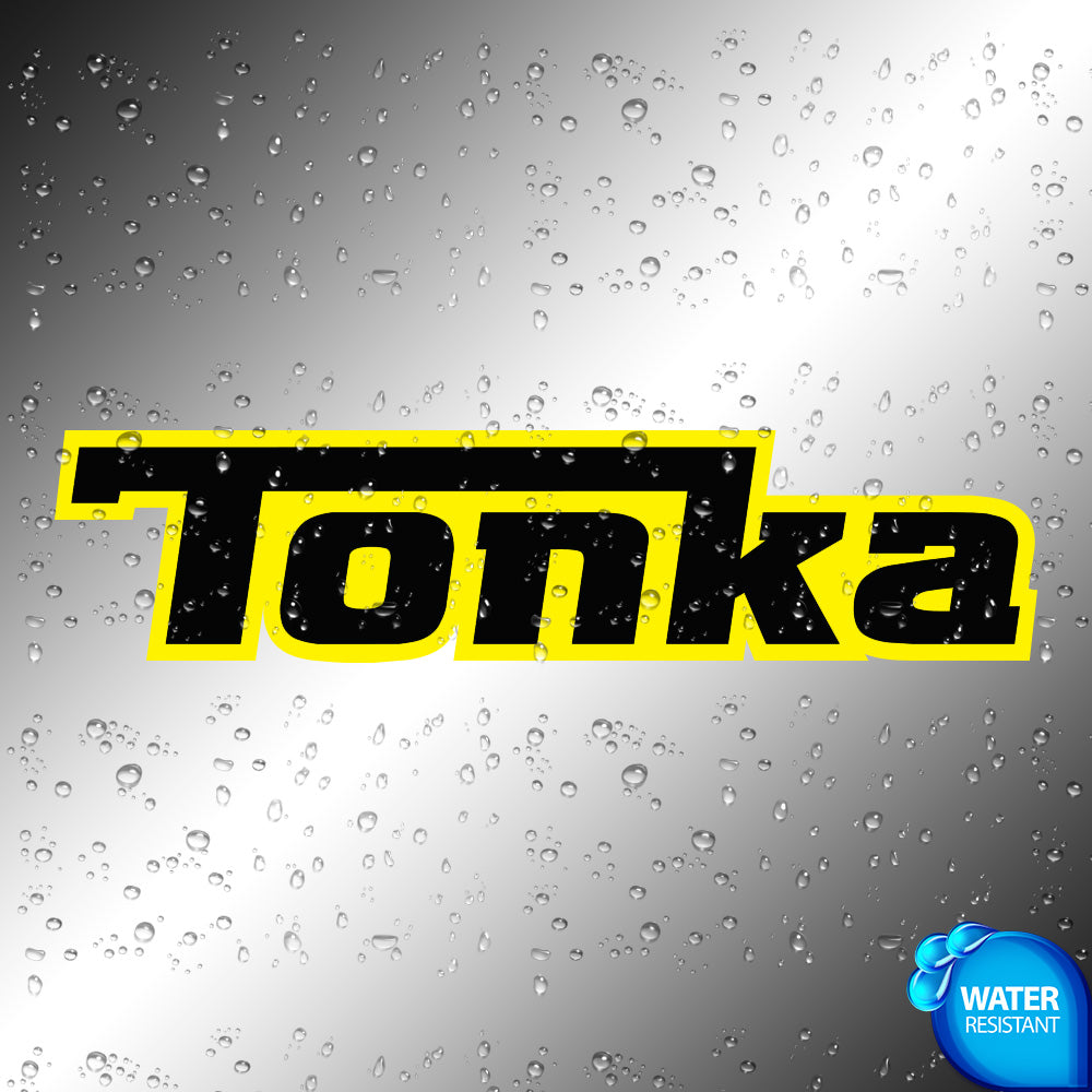 tonka sticker decals