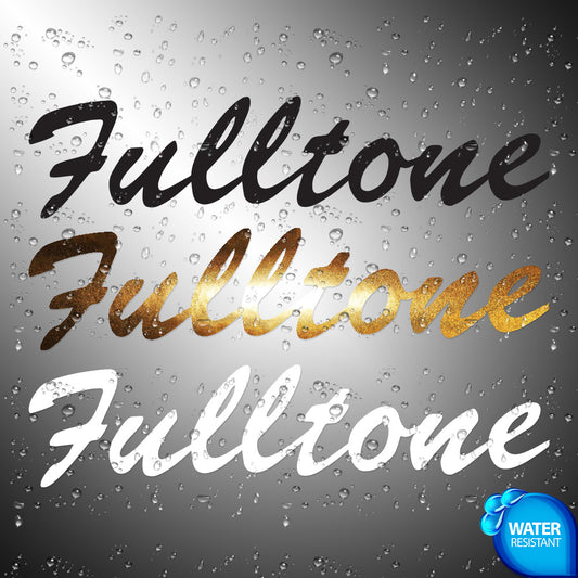 Fulltone Guitars Sticker Decals (not printed)