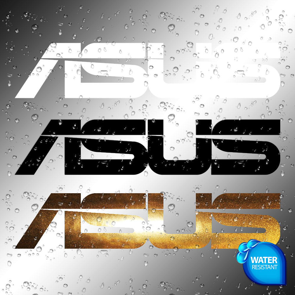asus pc case decal