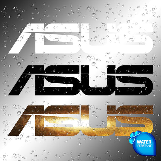 asus pc case decal