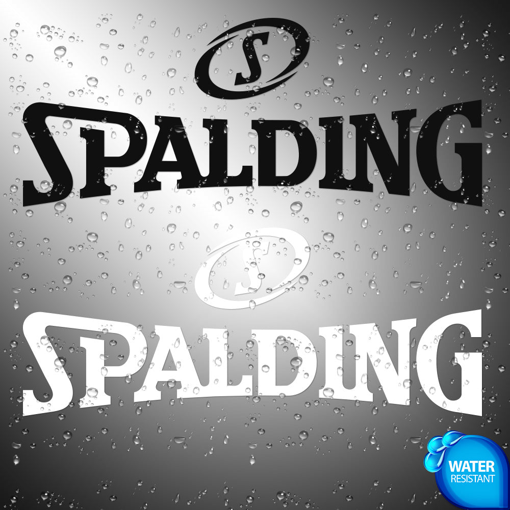 Spalding Sticker Decals (die cut not printed)