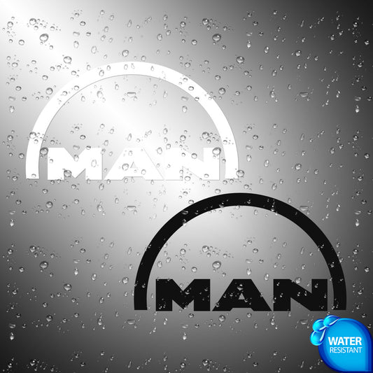 Man Diesel Sticker Decals (not printed)