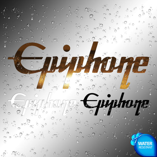 epiphone car sticker decals